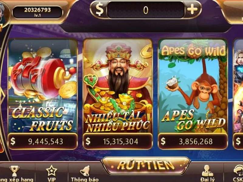 Nền tảng game slot với jackpot khủng